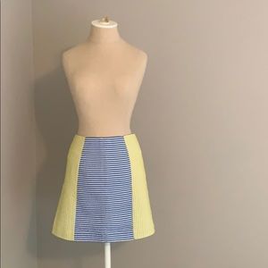 Vineyard Vines Pretty Seersucker Skirt, New.  Sz 0